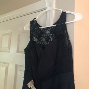 Bill Levkoff floor length bridesmaid dress